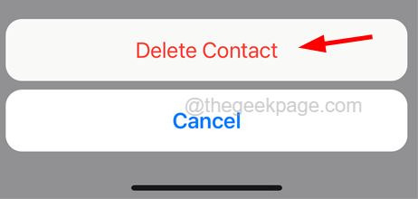 Nem todos os contatos foram excluídos de erro no iPhone [FIX]